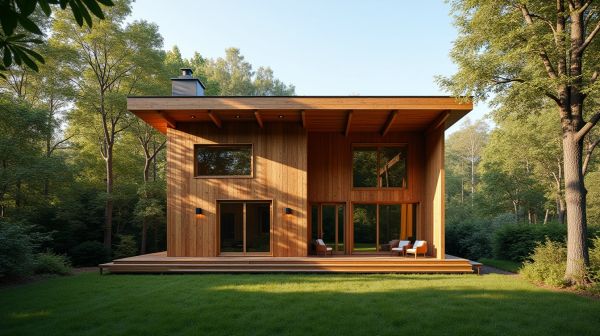 Choisir les panneaux préfabriqués pour maison ossature bois