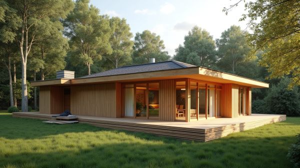 Choisir les panneaux préfabriqués pour maison ossature bois